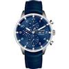 OBLVLO IM-MUT Orologi da uomo Multifunzione Automatico Luminoso Orologio da polso Cinturino in pelle Meccanico Impermeabile Orologio da uomo