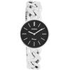 Oozoo Orologio vintage da donna | orologio da polso da donna con cinturino in metallo Chunky | orologio moderno per donne | elegante orologio analogico da donna in rotondo C20355_C20359_Parent (cassa