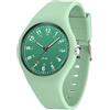 Forrader Orologio analogico unisex, impermeabile, sportivo, per infermieri, medici, professionisti, donne, uomini, studenti, quadrante luminoso di facile lettura, cinturino in silicone da donna, Verde