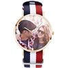 SOUFEEL Orologio Donna Orologio da Polso Fotografico Personalizzato Testo 45mm impermeabile Regali per San Valentino uomo e donna coppia
