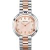 Bulova Ladies Rubaiyat diamante quadrante in acciaio inossidabile orologio