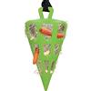 Holland Animal Care Hay Slowfeeder Fun&Flex radice - Ø 22 cm - Mangiatoia da fieno per cavalli - Adatto per animali da pascolo - Contro il decadimento delle stalle - Promuove la salute - Fino a 1 kg di fieno - Verde