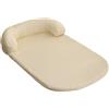 HotYou Cuccia per cani Taglia Media Lettino cani Sfoderabile Lavabile Materassino, Cuscino Soffice Morbido Peloso Antiscivolo,Beige Giallo,M 80 * 60 CM（<15KG）