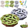 NNBWLMAEE Puzzle Felt Maze Box Cat Toys, Cat puzzle Felt Maze Box Cats Toys, Interactive Puzzles Scratcher In felt With Bell, for Indoor, Boredom, Exercise, Play, Enrichment (2PCS-5)