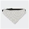 FJQWKLF Dente di leone con collare a bandana per cani grigio, sciarpa triangolare per animali domestici, fazzoletto per gatti con fibbia regolabile
