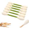 Generico Bastoncini Masticabili Giant Cat Qtip, Confezione Da 6. Bastoncini Masticabili Giganti Per Gattini Contro La Noia in Casa, Corde Dentali Resistenti Per La Dentizione, Esercizio Fisico (Verde)