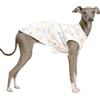 Generic Camicie Per Cani In Cotone Traspirante Per Levriero Italiano E Whippet, Magliette Estive Per Animali Domestici Canotte Stampate Canotte Morbide E Leggere Per Cani Da Esterno(2XL)