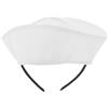 ibasenice Cappello Mini Bianco per Cani e Animali Domestici in Poliestere, Cappellino Marinaio Chic e Comodo per Feste e Uso Quotidiano