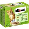 KITEKAT Cibo umido per gatti, Landpicknick in salsa, 12 x 85 g