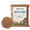AquaOne Ghiaia per Acquario, 5 kg | Fondo scuro chiaro multicolore fine medio grosso | Ghiaia per Acquario di Qualità Premium | Sabbia di Quarzo Ghiaia per Acquario Decorazione Aquascaping, Grana