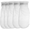 HRTFILTERS - Confezione da 5 paia di calze da 100 micron, con filtro a rete in nylon da 100 micron, 100 micron, per acquari di lunghezza
