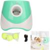 LenTLy Lanciatore Automatico di Palline per Cani, Lanciatore Automatico di Palline con 3 modalità, Lanciatore di Palline per Cani Ricaricabile con 3 Palline da Tennis per Giochi Indoor