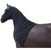 TopHomer Cappuccio a testa di cavallo in morbido pile, comodo e completamente coperto, con cerniera per proteggere la criniera, mantiene il collo caldo (nero/XL)