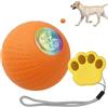 Litinliv Palla Giocattolo per Gatti con Luci a LED,Palline per Cani telecomandate,Giocattolo Interattivo Intelligente Con Palla,Palla autorotolante ricaricabile,per Cuccioli di Taglia Media