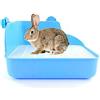 Toruiwa Bac Lettiere per Conigli Casa da Toilette per Conigli Hamster Ratto Gerbille Topo Porcellino d'India Colore Casuale