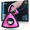 ANALAN Spazzola peli Gatto la rimozione dei peli degli Animali Domestici, Mini depilatore per Cani e Gatti, Spazzola per Auto, tappeti, Peluche, divani e mobili (Rosa)