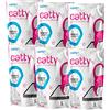 Funhobby Italia Srl 6 Confezioni Catty Lettiera al silicio cristalli per gatto 5 Lt a gel di silice profumo neutro super assorbente - 30 Litri