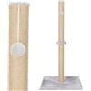 SPRINGOS Tiragraffi palo con pallina giocattolo 50 x 50 x 103,5 cm