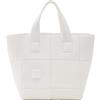 Desigual borsa a tracolla borsa shopper Damas Valdivia Shopping Bag White bianco