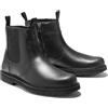 ENWIND High-Top in Pelle Chelsea Stivali Uomo con Cerniera Laterale Impermeabile Ecopelle Business Dress Caviglia Booties,Nero,47 EU