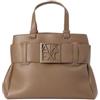 Armani Exchange Borsa Susy Small da donna, Taupe scuro, Colore: tortora scuro.