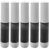 modico Cartucce Inchiostro per Ricarica del Modico Timbro Personalizzato Rotondo per Uova Egg Id - 5 Flaconi da 1.5 ml, Inchiostro Certificato in Vari Colori (Nero)