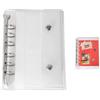 Generico Binder Cover A6/A7 | Copertura Per Pianificatore PVC Trasparente A 6 Anelli | Documenti Di Cartelle Di Foglie Sciolte Foto Biglietti Per La Gestione Delle Spese Scolastico Per Bambini Journal Scrapboo