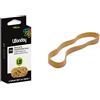 WONDAY Braccialetti in gomma biondo 200 x 10 mm, confezione da 100 g