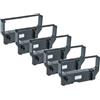 vhbw 5x nastro inchiostrato compatibile con Star MP216, MP200P, SCP700, RC200B, MP200, SP2000, SP200 stampante ad aghi - nero