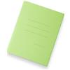 KORAT - Cartelle 3 Lembi in Cartoncino 150gr A4 - Confezione 50 Pezzi - 5 Colori (Arancio, Azzurro, Giallo, Rosa, Verde Chiaro) - Resistenti, Made in Italy, per Ufficio e Scuola (Verde)