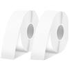 SUPVAN E10 & E11 & E16 Nastro per Etichettatrice, 2 Rotoli 15mm × 6m Nastro Termico Laminato Continuo Originale, Etichette Impermeabili, Resistente all'Olio, Sicure per Bambini, Rilevazione Automatica