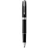 PARKER Sonnet Penna Roller, Laccatura di Colore Nero con Finiture in Palladio, Pennino Sottile, Confezione Regalo