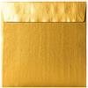 Paper24 - 50 buste per lettere, quadrate, 220 x 220 mm, 22 x 22 cm, con striscia adesiva, grammatura 100 g/mq, colore oro