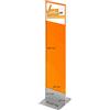 Vendooh! TOTEM DA PAVIMENTO TIS ECO 42X180 BIFACCIALE ESPOSITORE PUBBLICITARIO PANNELLO