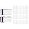 Ronyme Documenti fotografici per cp2100 mini color istantaneo stampante progetti fai -da -te cartuccia di carta creativa impronte digitali appiccicosi, 20 Fogli