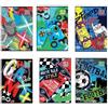 Seven QUADERNO maxi quadernone 5 pezzi SEVEN SJ GANG BOY RIGO A - RIGO 1/2a ELEMENTARE - MAX qty + 30% fogli