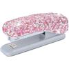 VKEID Cucitrice Cucitrice da tavolo con strass e diamanti glitterati in cristallo, forniture scolastiche for ufficio e scuola(Pink)