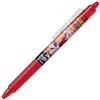 Pilot FriXion FR7 Ball Clicker - Penna a sfera cancellabile a calore/attrito - Naruto Shippuden Limited Edition - Punta media da 0,7 mm - Confezione da 1 penna - Rosso