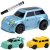 Generico Giocattolo Per Camion Portatile - Rilevamento Di Linee Tracciate - Macchinine Per Camion Con Penna Per Disegnare Linee Magiche, Auto Da Corsa Regalo Per Bambini Per I Più Piccoli Auto Guidate Con Rile
