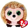 TY Beanie Balls Hazel Il Riccio con Gli Occhioni Verdi Glitter, Animaletti di Peluche Morbidi e Tondi da Collezionare 8 cm T42500