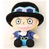 One Piece Sakami Merchandise One Piece-Sabo, peluche (25 cm), originale e con licenza, Multicolore
