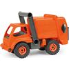 Lena EcoActives 04216 - Camion della spazzatura con bidone della spazzatura, veicolo commerciale, circa 30 cm, robusto veicolo della spazzatura, odore naturale del legno grazie alla percentuale di