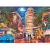Ravensburger Puzzle 500 Pezzi Una Sera a Pisa - Puzzle Adulti +14 anni, 49 x 36 cm, Puzzle per Adulti, Collezione 500 Pezzi, Idee Regalo