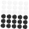 KONTONTY 100 Pezzi Pietre Gioco del Go in Resina Resistente Finitura Fine per Gioco da Tavolo Scacchi Accessori per Appassionati e Scuola