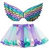 Generic Vestito Carnevale Ragazza, Tutu Danza Balletto Bambini Bambino Set Di Natale Gonna + Costume Da Festa Ragazze Ragazze Vestito E Gonna