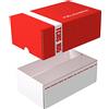 Feldherr Storage Box TCHS105 - Scatola di Cartone per Un Massimo di 1600 Carte da Gioco e Carte collezionabili (Compatibile con Magic The Gathering, PKM, ECC.), Colore:Feldherr Red