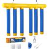 Generico Gioco Con Bastoncini Che Cadonos,38,5x21,5cm Giochi di cattura di bastoni,ABS Allenamento per Coordinazione Occhio Mano Gioco,3 Velocità Regolabili,per bambini adulti
