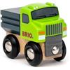 BRIO World 36034 - Mini Treni e Veicoli - Collegamenti per Giocattoli, Camion e Automobili - Ferrovia in Legno - Treno Giocattolo per Bambini dai 3 Anni in su