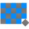 LittleTom 18 Pezzi Tappeto Gioco per Bambini in Piastrelle EVA 30x30 - Pavimento Morbido e Antiscivolo per Neonati - Superficie Puzzle Protettiva Ideale per la Cameretta dei Bimbi e Gioco a Terra