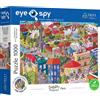 Trefl Prime - Puzzle UFT Eye-Spy Sneaky Peakers: Parigi, Francia - 1000 Elementi, Scene Divertenti, Cartoncino Più Spesso, BIO, EKO, Intrattenimento Creativo Per Adulti e Bambini a Partire Da 12 Anni